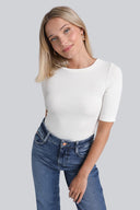 T-shirt Miss Lovable Off White