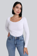 Longsleeve Miss Delicate White