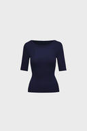 T-shirt Miss Lovable Navy