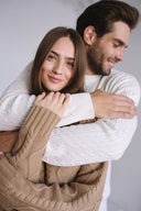 Sweter Mr Braid Creme