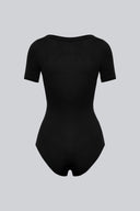 Body Miss Invisible Shortsleeve V-neck Black