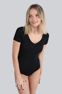 Body Miss Invisible Shortsleeve V-neck Black