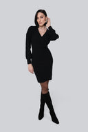 Sukienka Miss Wrap Black