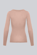Longsleeve Miss Invisible C-neck Cappuccino