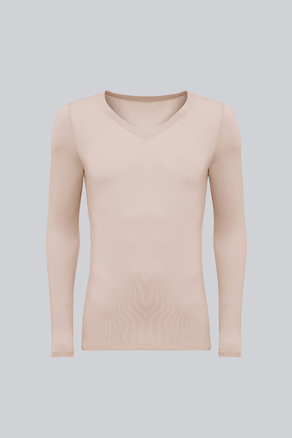 Longsleeve Mr Invisible V-neck Sand