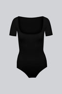 Body Miss Invisible Shortsleeve U-neck Black