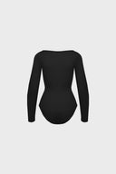 Body Miss Invisible Longsleeve U-neck Black