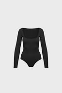Body Miss Invisible Longsleeve U-neck Black