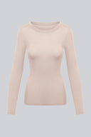 Longsleeve Miss Invisible C-neck Sand