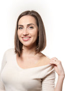 T-shirt Miss Invisible V-neck Nude