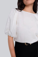 Bluzka Miss Ladylike Off White