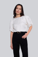 Bluzka Miss Ladylike Off White