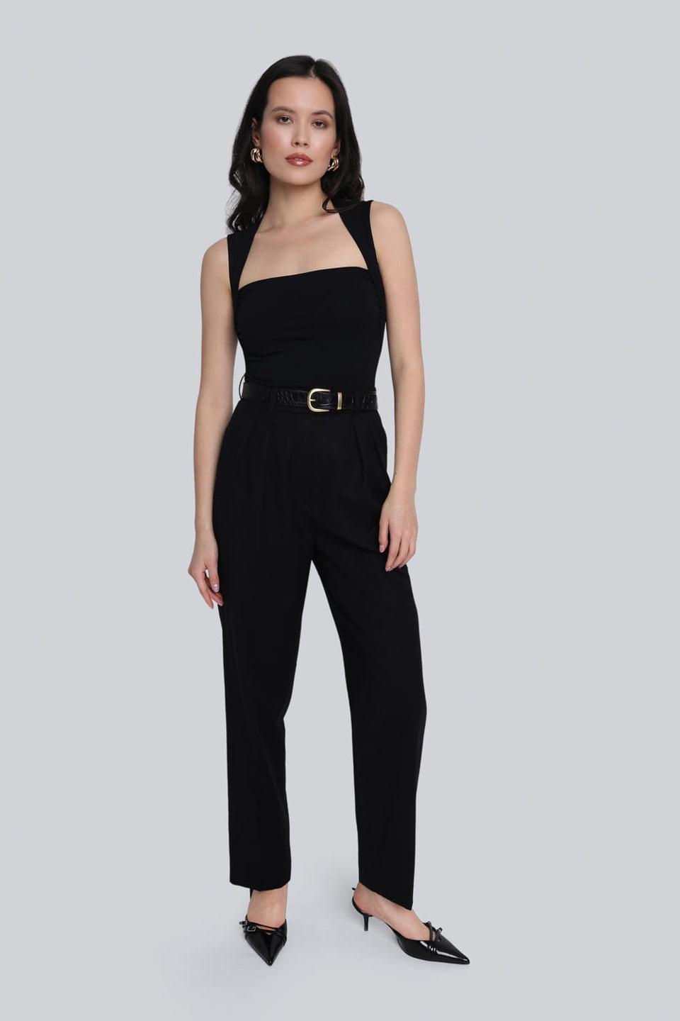 Miss Daring Top in Black