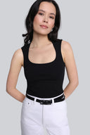 Top Miss Posh Black