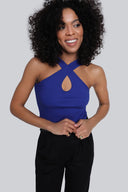 Top Miss Playful Cobalt
