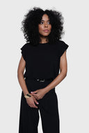 T-shirt Miss Misty Black