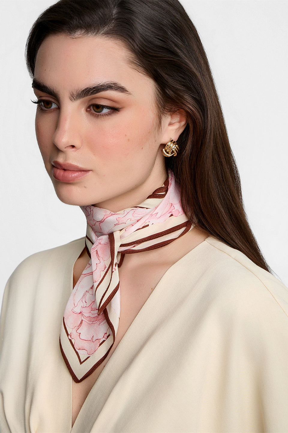Miss Aquarelia Light Pink Scarf