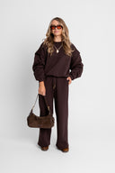 Bluza Folded Chocolate