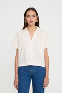 Bluzka Miss Modest Off White