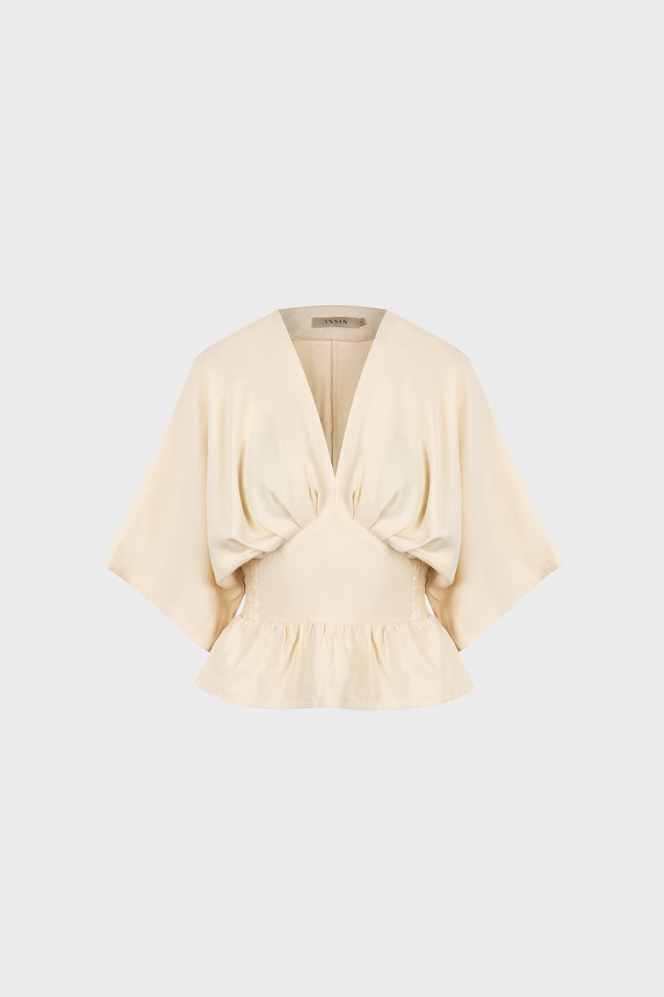 Miss Olympia Butter Yellow Blouse