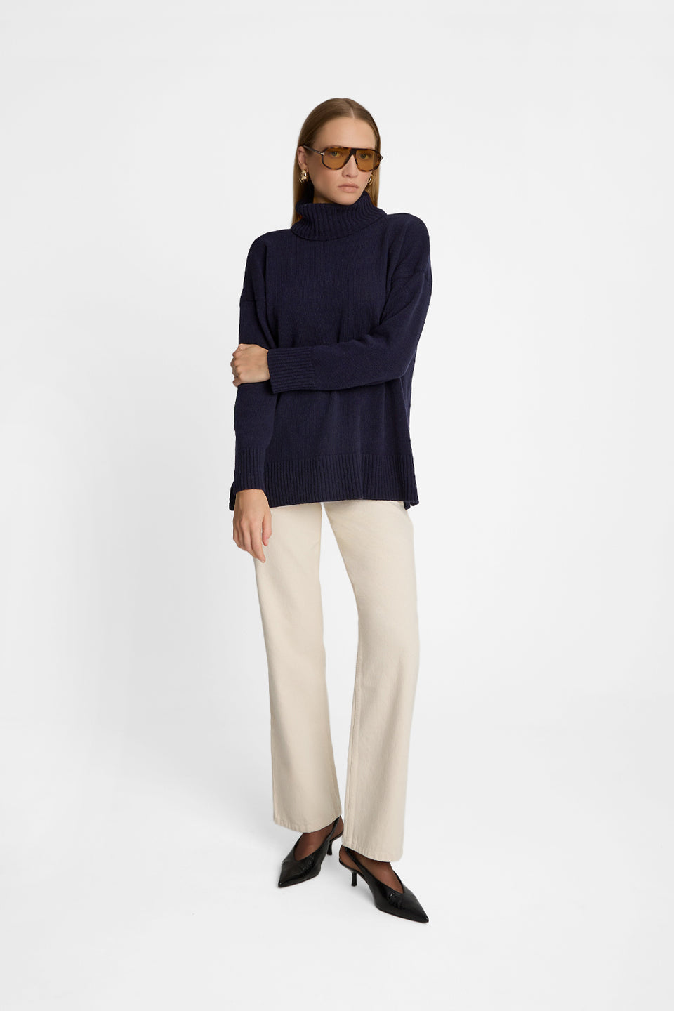 Miss Comfortable Navy T-shirt