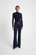 Jeansy Miss Flare Dark Navy