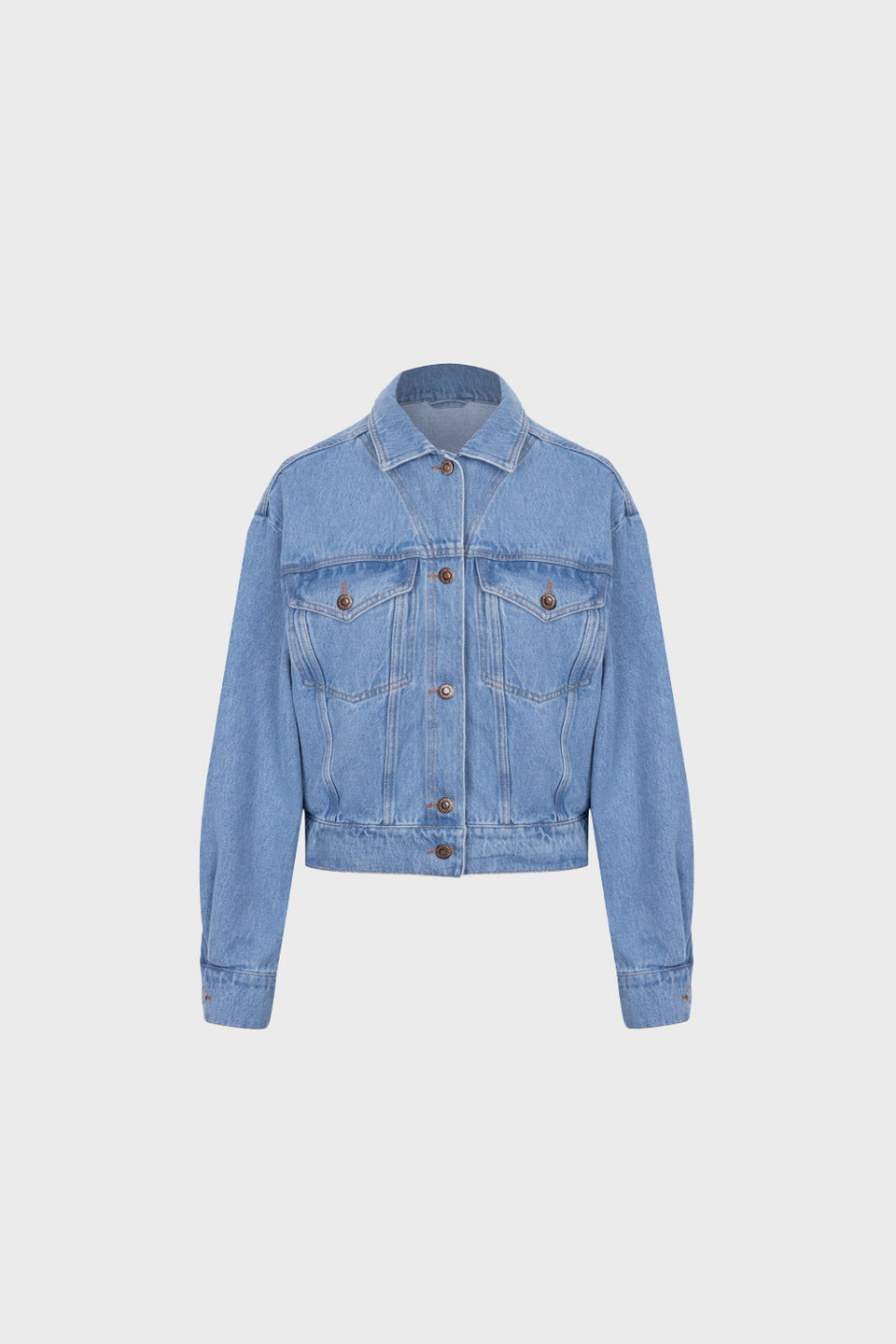 Miss Edgy Light Blue Jacket