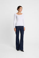 Longsleeve Miss Henley White