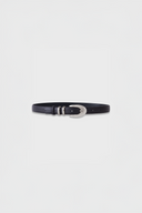 Pasek Miss Milano Black& Silver