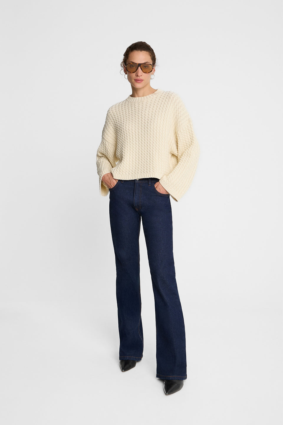 Miss Ivy Creme Jumper