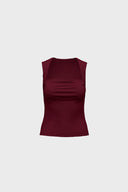 Top Miss Daring Burgundy
