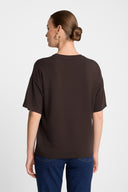 T-shirt Miss Vast Chocolate