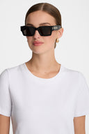 T-shirt Miss Mighty Off White