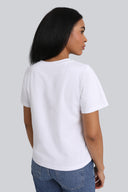 T-shirt Miss Mighty Off White
