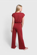T-shirt Miss Serene Red Brown