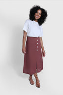 Spódnica Miss Coastal Red Brown