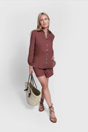 Spodenki Miss Holiday Red Brown
