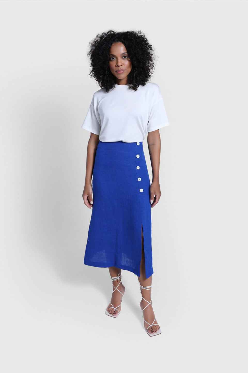 Miss Coastal Cobalt Skirt