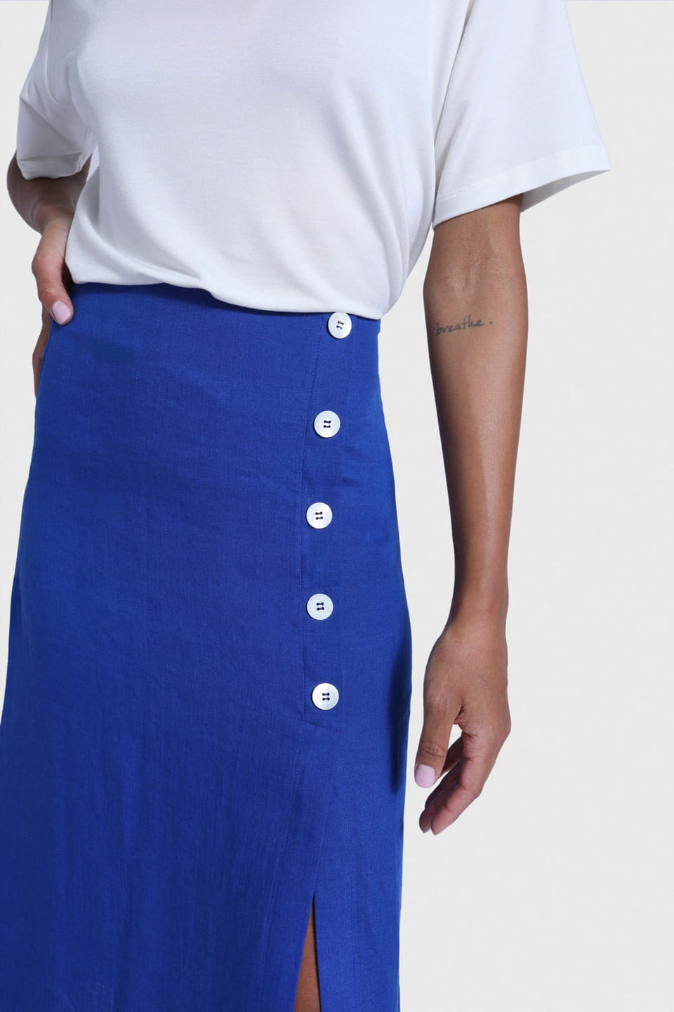 Miss Coastal Cobalt Skirt