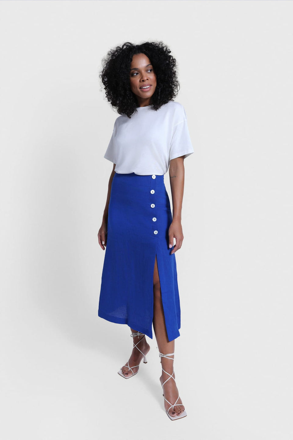 Miss Coastal Cobalt Skirt