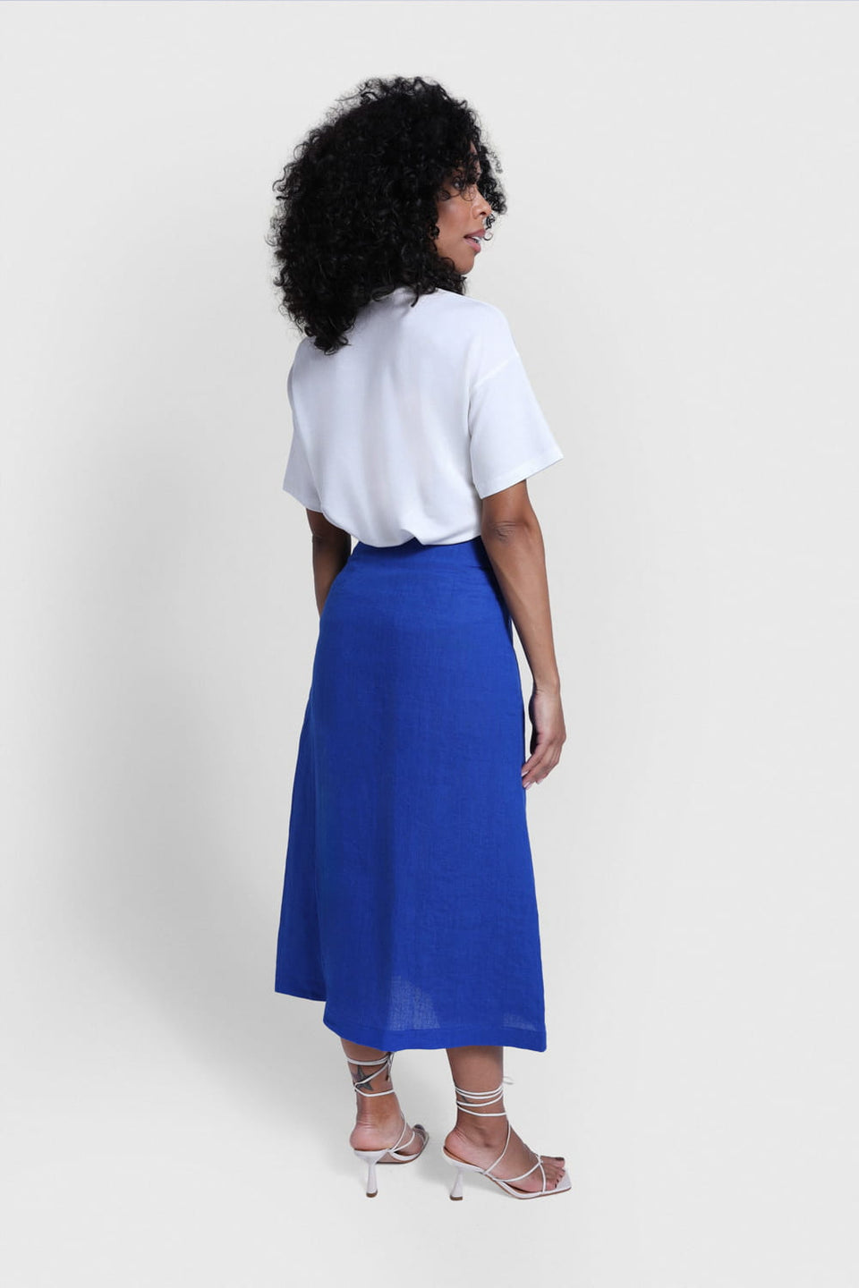 Miss Coastal Cobalt Skirt