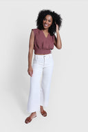 Top Miss Coastal Red Brown