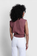 Top Miss Coastal Red Brown