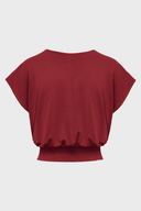 T-shirt Miss Serene Red Brown