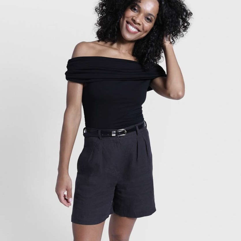 Top Miss Lavish Black