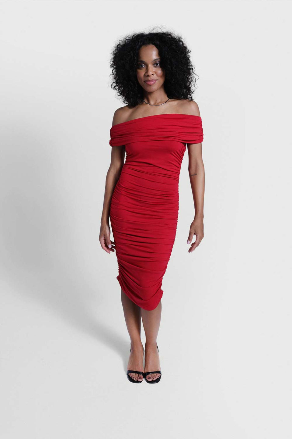 Miss Lavish Red Dress
