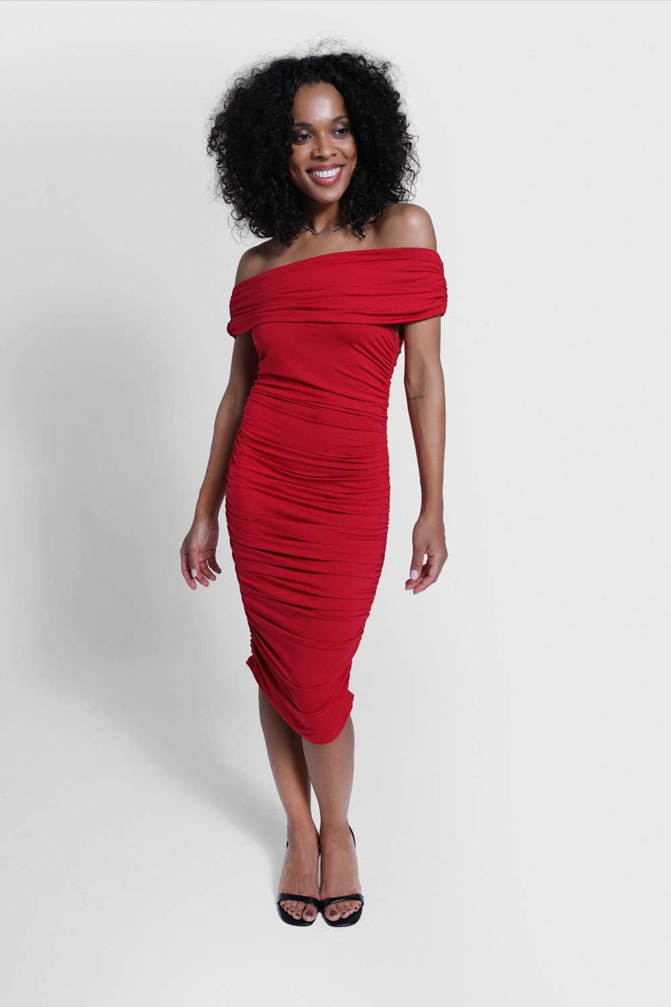 Miss Lavish Red Dress