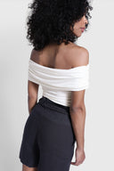 Top Miss Lavish Off White