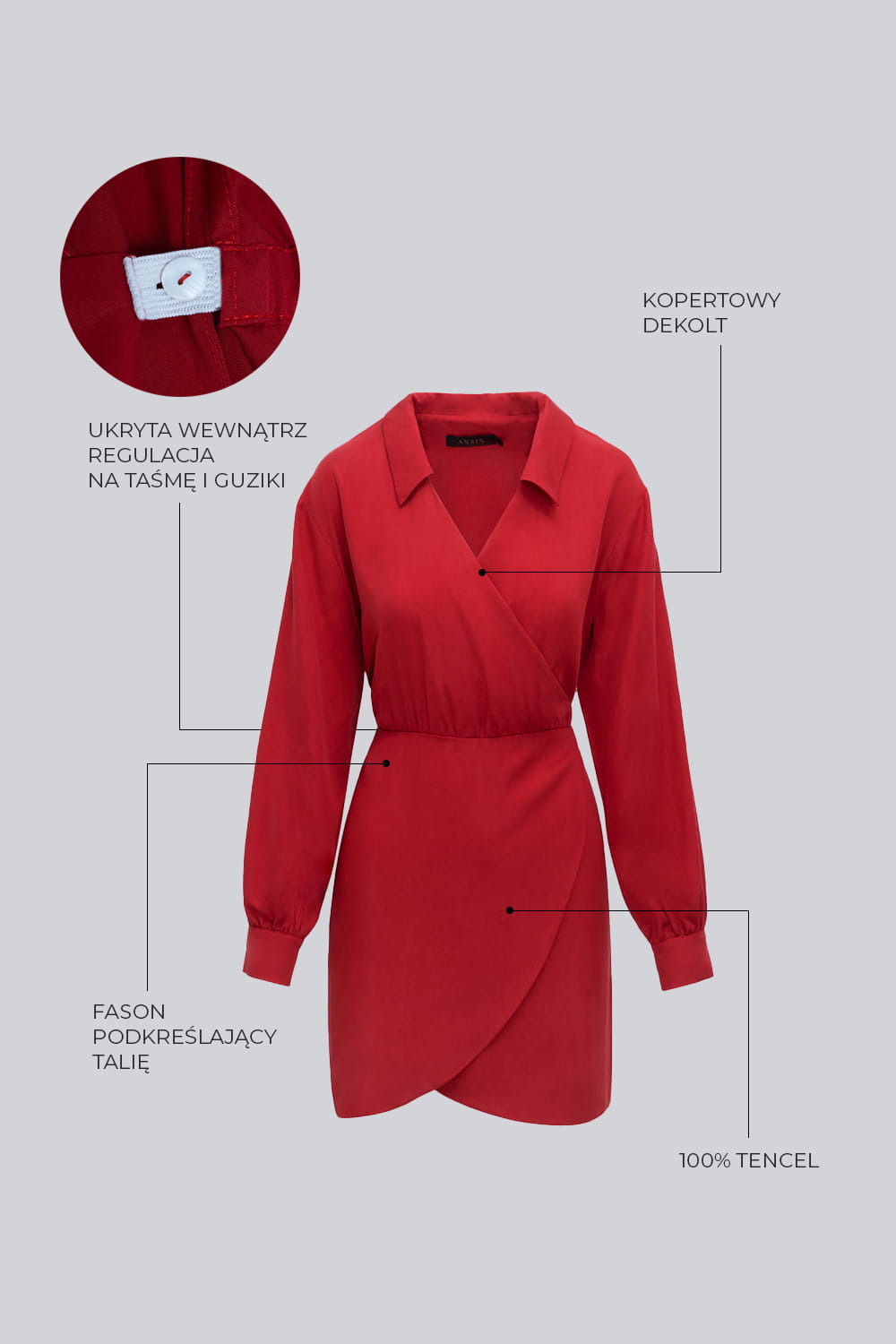 Sukienka Miss Allure Red