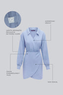 Sukienka Miss Allure Light Blue